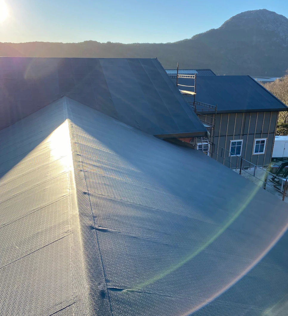 Membransystem for driftsbygningar – Hyllestad